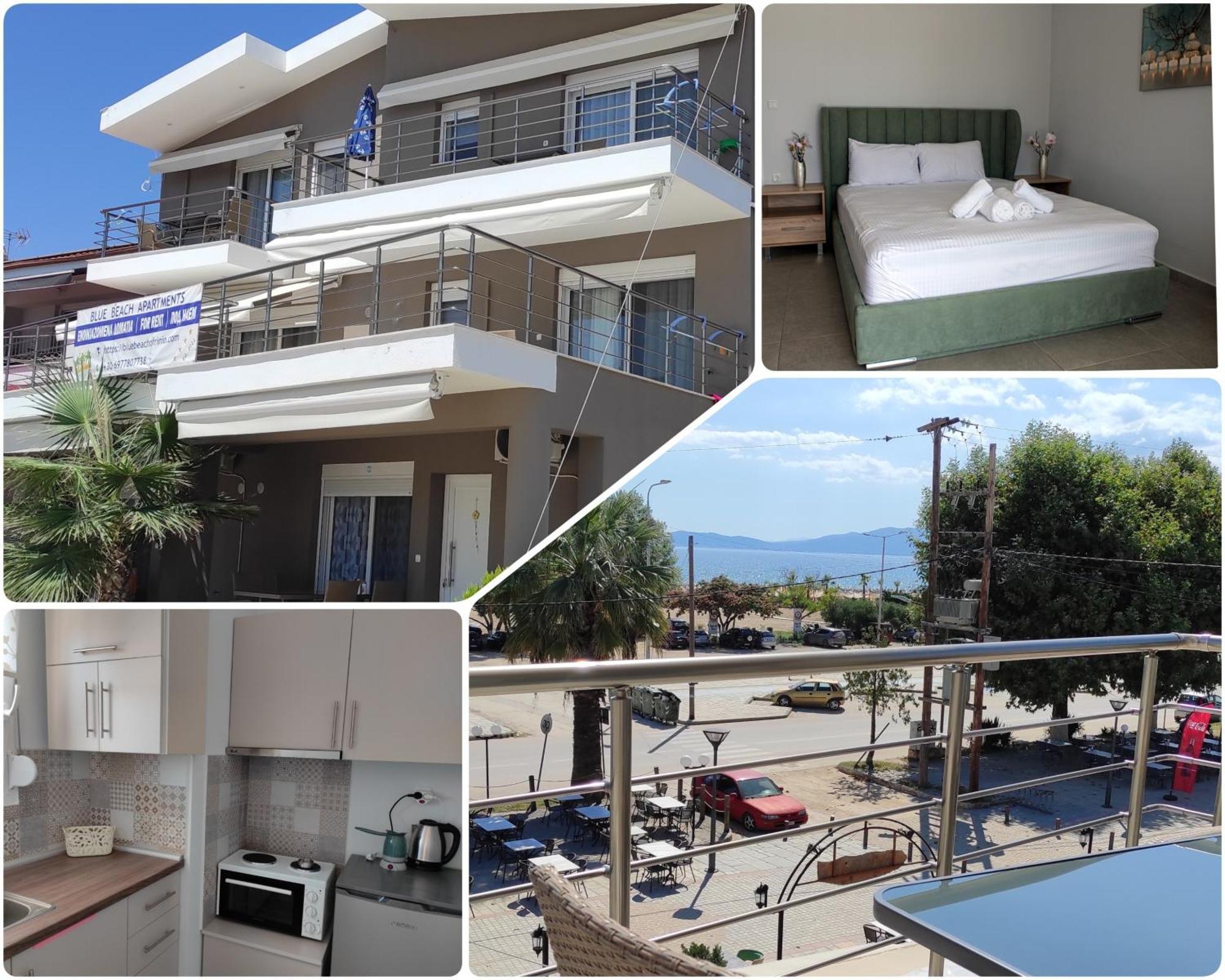 Blue Beach Apartments Ofrínion Zewnętrze zdjęcie